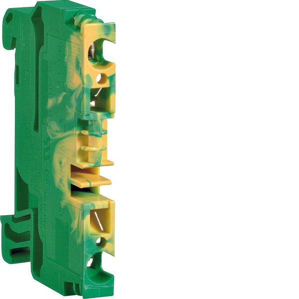 Earth terminal, 4mm², 2clamp pos. image 1