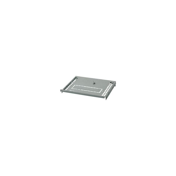 XPN4F-D-MCB04 Partition, NZM4 component mounting area/cable connection area, fixed mounting with rotary handle, main busbar back, W=425mm image 6