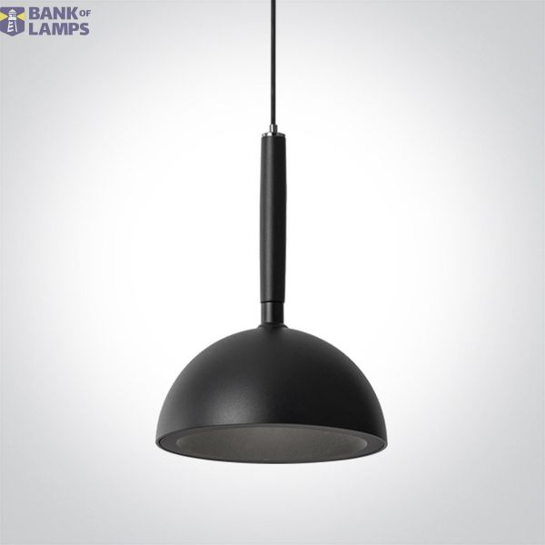 42142/B/V BLACK 10W PENDANT CCTV 48V IP20 MINI/MIDI/MAXI/P&P image 1