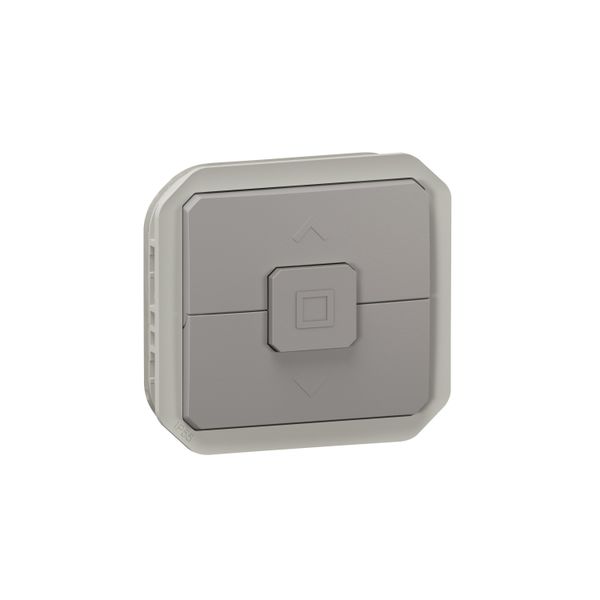 PLEXO ONE-WAY ROLLER BLIND SWITCH - GREY - MECHANISM image 1