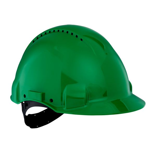 3M™ Hard Hat, Uvicator, Pinlock, Ventilated, Plastic Sweatband, Green, image 8