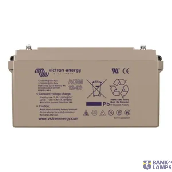 Victron Energy Akumulators 12V/90Ah AGM Deep Cycle Batt. (M6) image 1