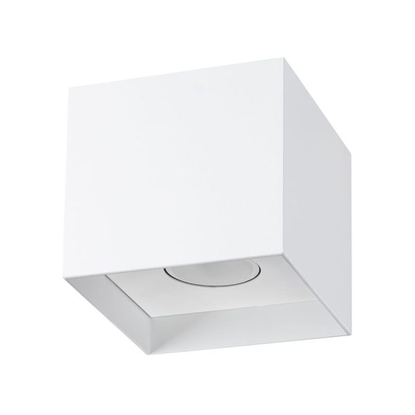 CEILING LAMP HATI WHITE GU10 1X10W IP20 image 1