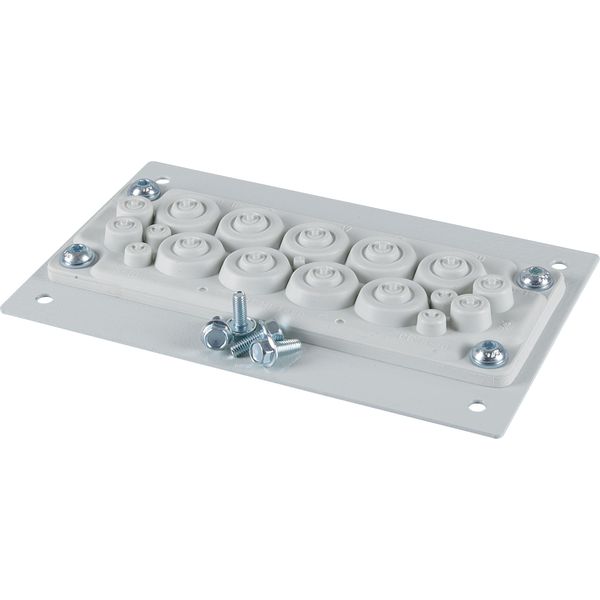F3A-XP-2K/17 F3A-XP - Flange plate (metal) incl. 2-component flange (TPE), IP55 image 3
