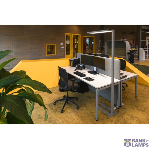 WORKLIGHT PRO, free-standing lamp, 100W, 4000K, Touch, grey image 2