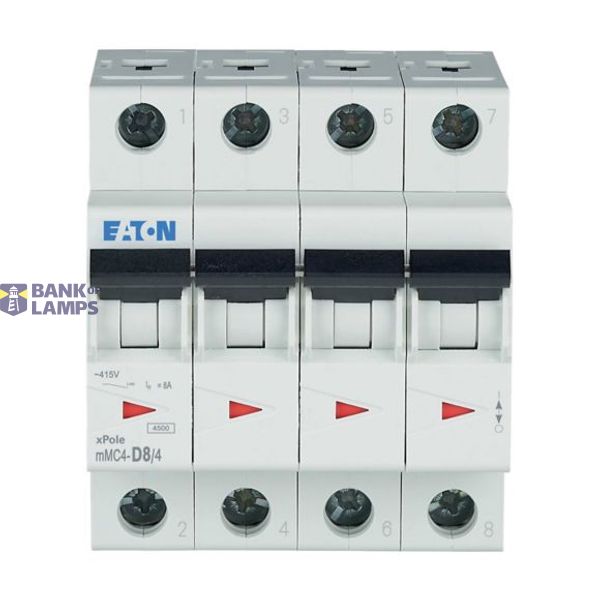 mMC4-D8/4 Eaton Moeller series xPole (Style 5) - mMC4/6/M MCB image 1