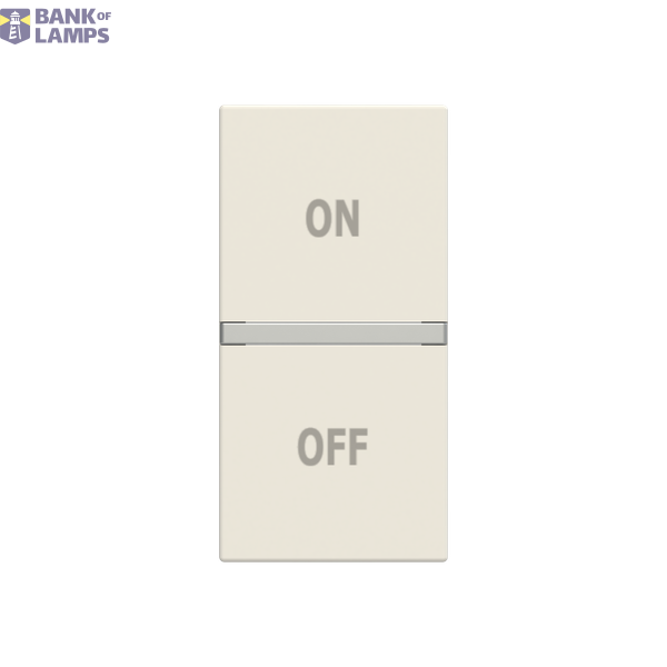 Rocker cover ON/OFF symbol - 1M - White image 1