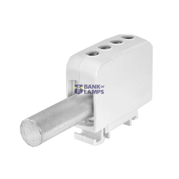 AL/CU universal rail-mounted terminal block ZGGB1x95/2x35s grey image 1