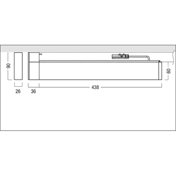 SUP2 DRIVER 150W AC/DC DALI TRACKUNIT BK - AC/DC driver image 2