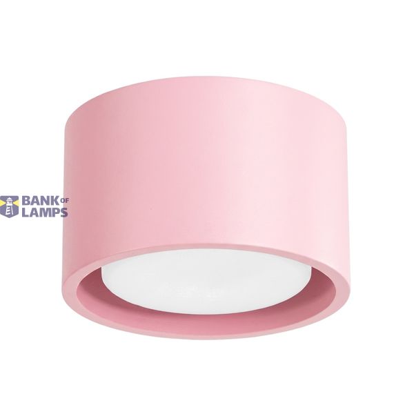 Ceiling lamp MODO 1 pink Gx53 image 2