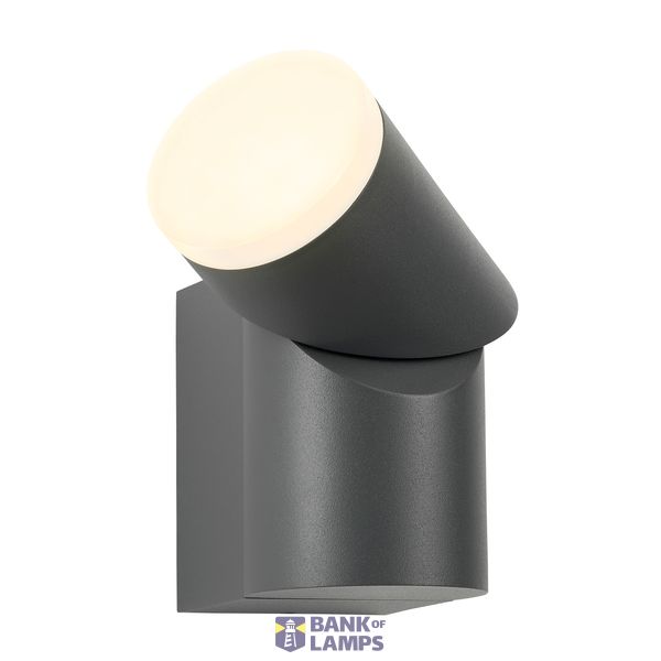 Evo LED Round Up 8W 400lm 3000K IP54 anthracite image 3