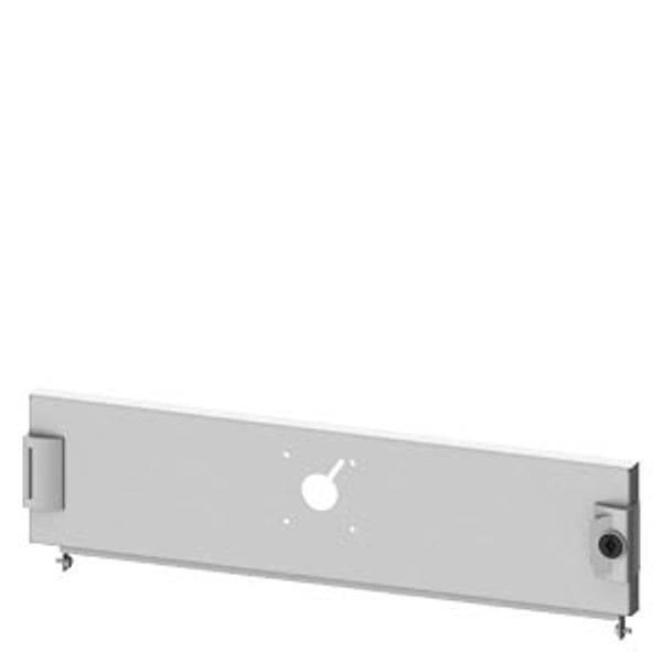 Compartment door 3VA10 (100 A), 3VA11 (160 A), fixed-mounted, plug-in design, RCD: without, H: 150 image 1