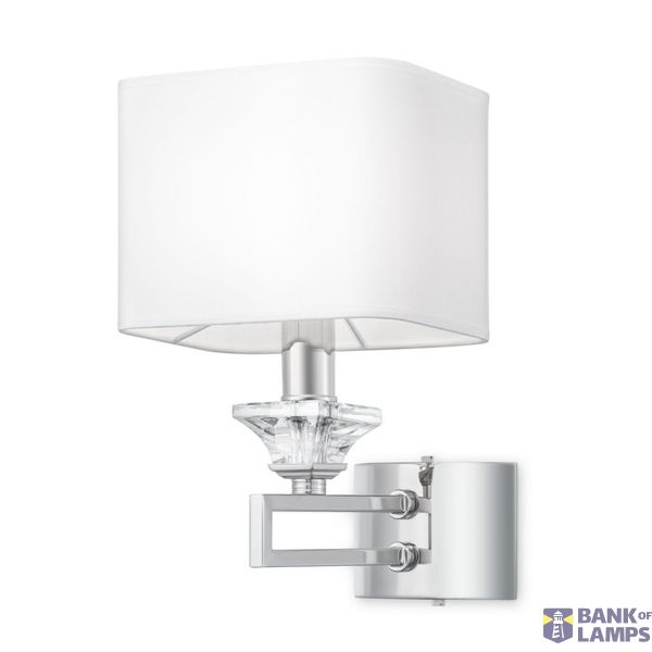 Neoclassic Ontario Wall Lamp Chrome image 4