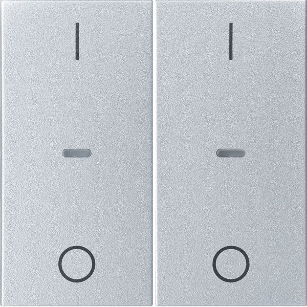 Cover I/O f. 2gang f. push-b. module, clearlenses, S.1/B.3/B.7, al., m image 1