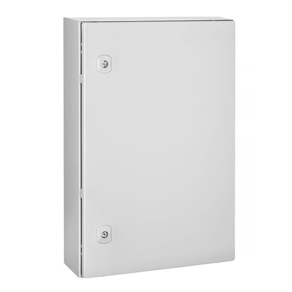 Wall-mounted enclosure 1 door IP66 H=600 W=400 D=150mm image 1