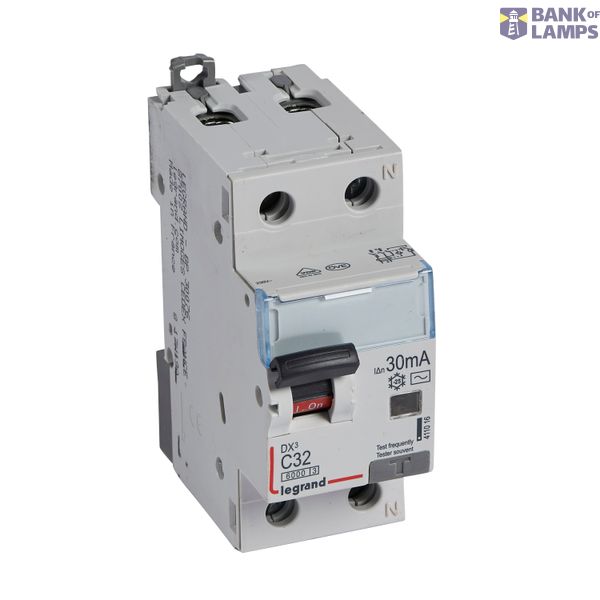 RCBO DX3 1P+N C32 6000A 30MA AC image 2