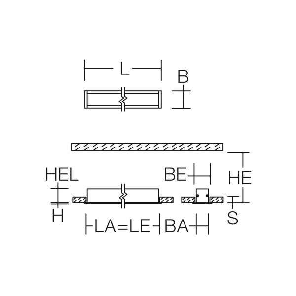 LESS IS MORE 50, 28 W, 3250 lm, 840, black, DALI Recessed ceiling and  image 4