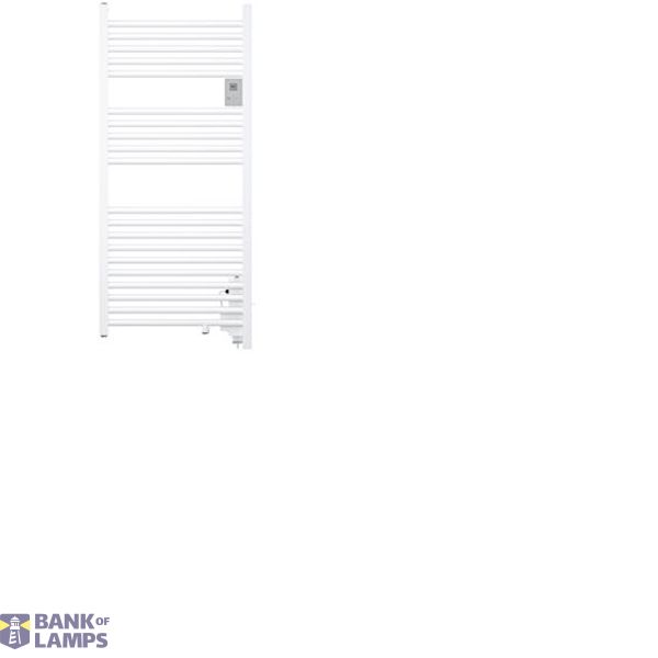 Bathroom radiator, BHE 50 Plus 0.5 kW / 230 V / white image 1