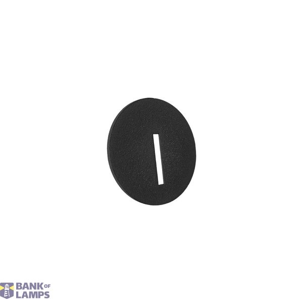 ZUB Insert Slide, Cover round-slot Ø83mm black image 1
