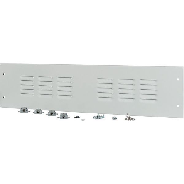 XTSZCSV4-H250W1000 Section wide cover, HxW=250x1000mm, IP42, grey image 3