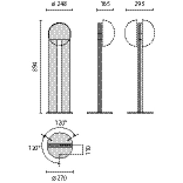 SUPERDELTA/POLO/CHIP MAST DOUBLE BLACK image 3