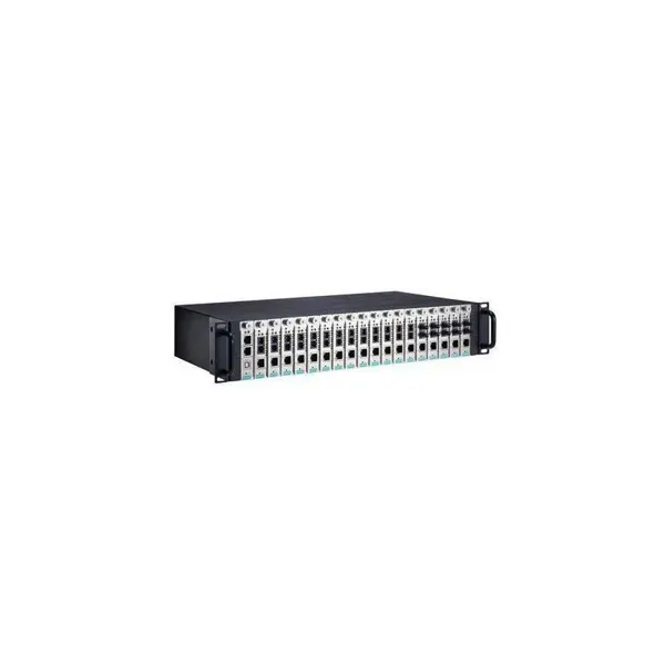 MOXA – TRC-2190-AC – 2U rackmount housing, with a single 110 to 240 VAC input image 1