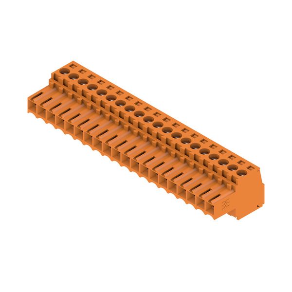PCB plug-in connector, female plug, 3.50 mm, Number of poles: 20, 180°, Clamping yoke connection, Clamping range, max. : 1.5 mm², Box image 2