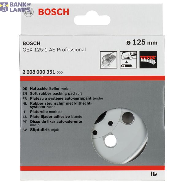 Sanding pad extra-soft, 125 mm image 2