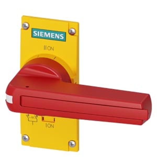 Accessories for 3KC0 SZ 4 Direct operating mechanism yellow/red with cover for 3KC0 SZ4 3 image 1