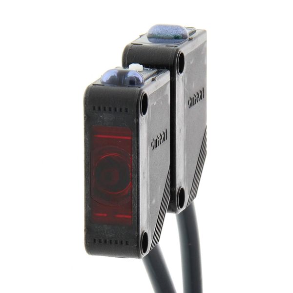 Photoelectric sensor, rectangular housing, red LED, through-beam, 10 m E3Z 7030D image 3
