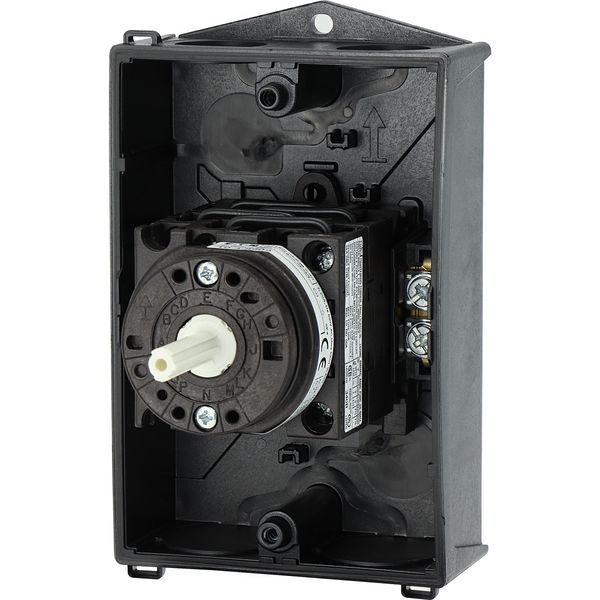 T0-4-8902/I1 Changeoverswitches, T0, 20 A, surface mounting, 4 contact unit(s), Contacts: 8, 60 °, maintained, With 0 (Off) position, Netz-0-Notstrom, Design numbe image 47