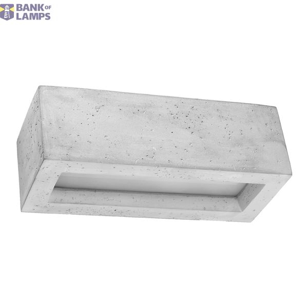 WALL LAMP VEGA 30 CONCRETE E27 1X60W IP20 image 5