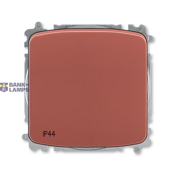 3559A-A86940 R2 Mechanical Controls None Single push button 1 gang(s), Rocker 3 pole, red - Tango image 1