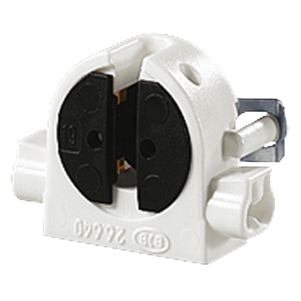 BJB 26.640.2002.50 G5 Lampholder End fixing with spring image 1