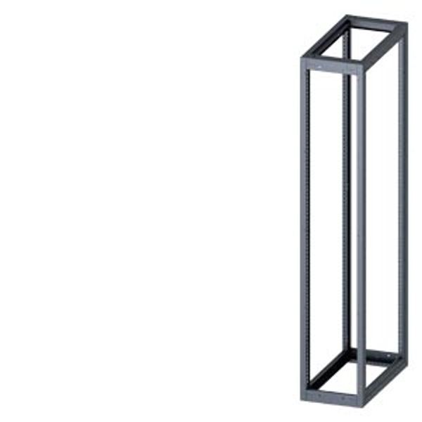 SIVACON, frame, for standard empty enclosure, H: 2200 mm, W: 400 mm, D: 800 mm image 2
