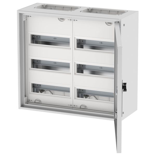 EWK-G23/31 Wall-mounted enclosure EWK complete, IP31, 72 SU, protection class II, HxWxD=500x550x230mm image 12