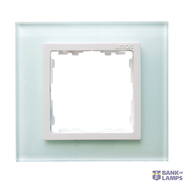 Single frame, glass, Plain / White image 1