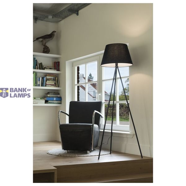 FENDA, lamp shade, conical, black, Ø/H 45.5/28 cm image 3
