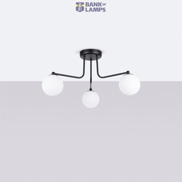 ASTRAL 3 BLACK CHANDELIER 3XG9 image 2
