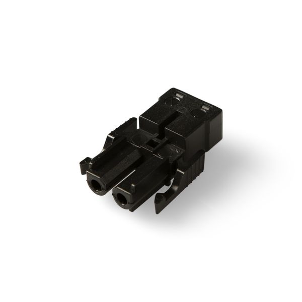 Screwless coupler 2-p socket, white image 1