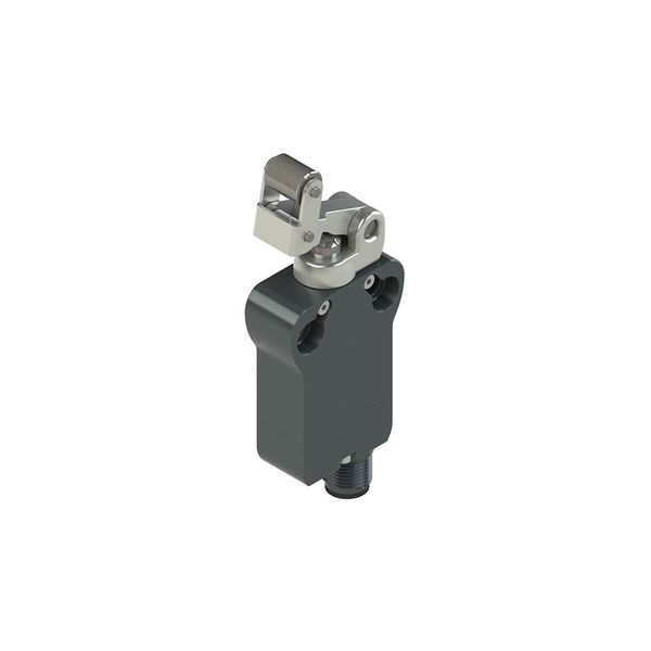 Modular prewired switch with unidirectional roller lever image 1
