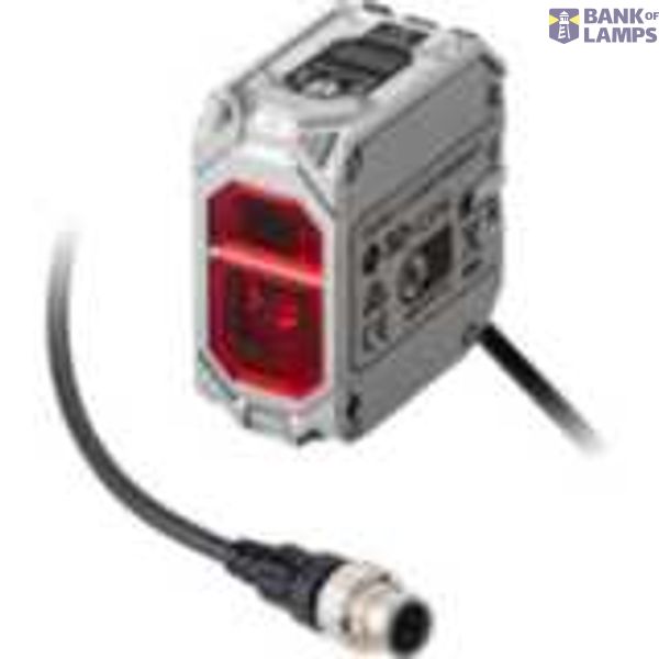 Photoelectric sensor, aluminum die cast (chrome plating) case, red las image 2