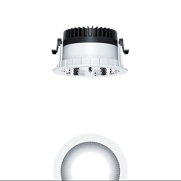 PANOS R R150 2k-840 LDO H FAL WH - LED ceiling-recessed luminaire image 1