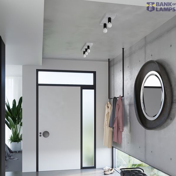 CEILING LAMP TAVO 3 GREY E27 3X15W IP20 image 5