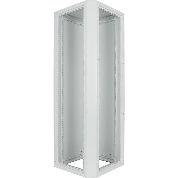 XLC1633 Corner frame, steel, grey, HxWxD=1600x350x350mm, grey image 4