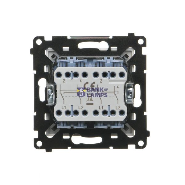 Double frame, Simon 24, IP20/IP44, champagne matt image 1