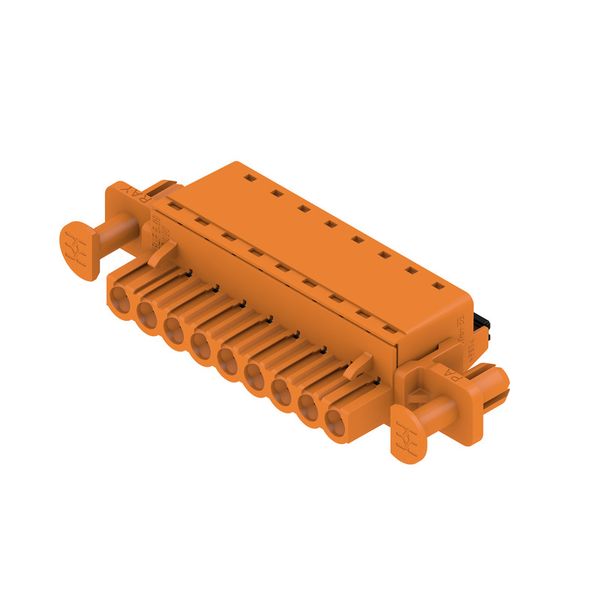 PCB plug-in connector, female plug, 5.08 mm, Number of poles: 9, 180°, PUSH IN with actuator, Clamping range, max. : 3.31 mm², Box image 3
