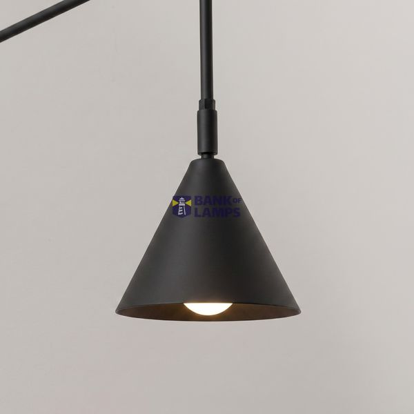Wall lamp NOX 1 black with a switch image 7