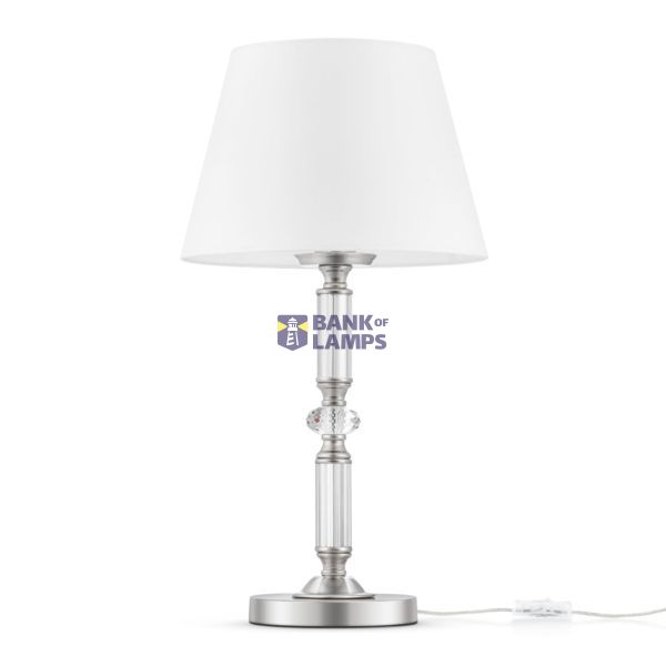 Neoclassic Riverside Table Lamps Chrome image 1