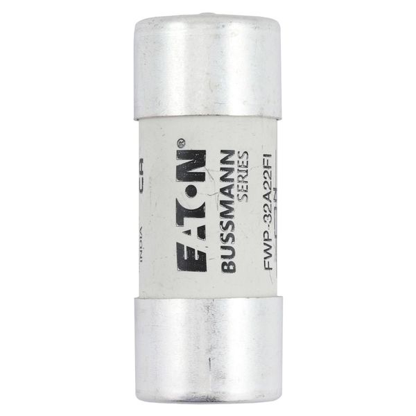 Fuse-link, high speed, 32 A, AC 700 V, 22 x 58 mm, aR, UL, with striker image 15